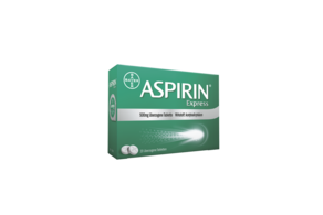 Aspirin® Express 500 mg überzogene Tablette, 20 Stück, A-Nr.: 4208200 - 01
