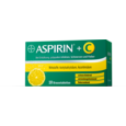 Sie sehen eine Packung Aspirin® +C - Brausetabletten, 10 Stück, Produktbild: 01 Aspirin® +C - Brausetabletten, 10 Stück, A-Nr.: 0004386 - 01