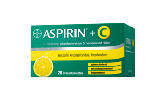 Aspirin® +C - Brausetabletten, 20 Stück, A-Nr.: 0497874 - 01