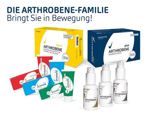 Sie sehen eine Packung ARTHROBENE plus Gelenkskapseln, 60 Stück, Produktbild: 03 ARTHROBENE plus Gelenkskapseln, 60 Stück, A-Nr.: 3289834 - 03