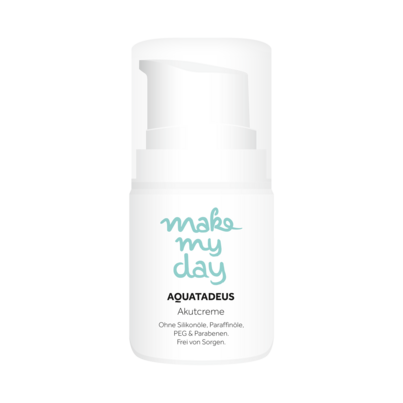 Sie sehen eine Packung Aquatadeus Akutcreme, 50 Milliliter, Produktbild: 01 Aquatadeus Akutcreme, 50 Milliliter, A-Nr.: 4361166 - 01