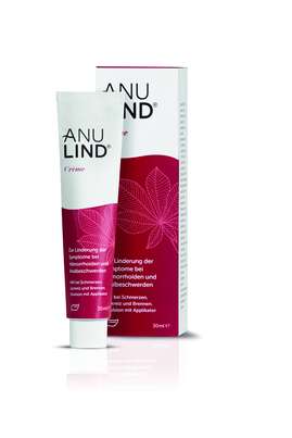 Sie sehen eine Packung Anulind Creme, 1 Stück, Produktbild: 01 Anulind Creme, 1 Stück, A-Nr.: 4882698 - 01