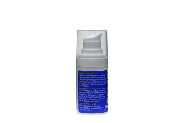 Sie sehen eine Packung ALLERGIKA®- Lip Repair, 15 Milliliter, Produktbild: 01 ALLERGIKA®- Lip Repair, 15 Milliliter, A-Nr.: 4098496 - 01