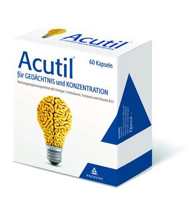 Sie sehen eine Packung Acutil® Kapseln 60 Stk., 60 Stück, Produktbild: 01 Acutil® Kapseln 60 Stk., 60 Stück, A-Nr.: 4534247 - 01
