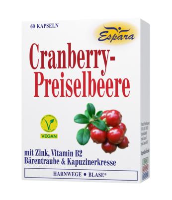 Espara Cranberry-Preiselbeere Kapseln, 60 Stück, A-Nr.: 3087898 - 01