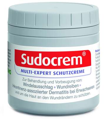 Sie sehen eine Packung SUDOCREM MULTI-EXP SCHUTZCR, 60 Gramm, Produktbild: 01 SUDOCREM MULTI-EXP SCHUTZCR, 60 Gramm, A-Nr.: 5379671 - 01