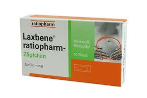 Laxbene® Zäpfchen, 10 Stück, A-Nr.: 0177477 - 01