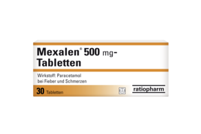 Mexalen® 500 mg Tabletten, 30 Stück, A-Nr.: 3909774 - 01