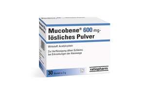 Mucobene® 600 mg lösliches Pulver, 30 Stück, A-Nr.: 1269767 - 01