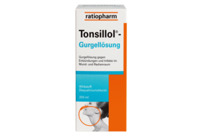 TONSILLOL GURGELLSG, 60 Milliliter, A-Nr.: 0609155 - 01