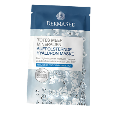 Sie sehen eine Packung Fette Dermasel Maske Hyaluron, 12 Milliliter, Produktbild: 01 Fette Dermasel Maske Hyaluron, 12 Milliliter, A-Nr.: 3471912 - 01