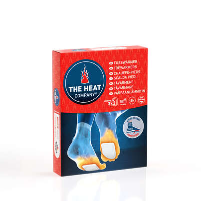 Sie sehen eine Packung THE HEAT COMPANY® Fußwärmer, Produktbild: 01 THE HEAT COMPANY® Fußwärmer, A-Nr.: 4133815 - 01