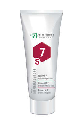 Sie sehen eine Packung Adler Salbe Nr.7, 50 Milliliter, Produktbild: 01 Adler Salbe Nr.7, 50 Milliliter, A-Nr.: 2212858 - 01