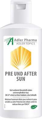 Adler Pre und After Sun Gel mit Aloe Vera und OM24, 200 Milliliter, A-Nr.: 2613528 - 01