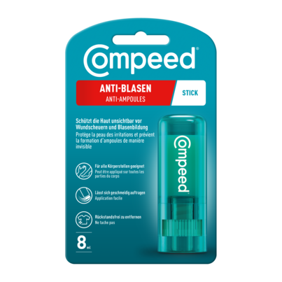 Sie sehen eine Packung COMPEED ANTI BLASEN STICK, Produktbild: 01 COMPEED ANTI BLASEN STICK, A-Nr.: 3693498 - 01