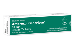 AMBROXOL GEN TBL LSL 60MG, 20 Stück, A-Nr.: 2437801 - 01