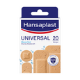 Sie sehen eine Packung Hansaplast Universal 20 Strips, Produktbild: 01 Hansaplast Universal 20 Strips, A-Nr.: 5337773 - 01