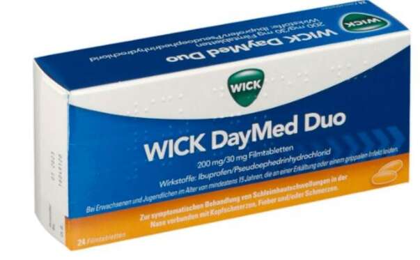 Sie sehen eine Packung WICK DAYMED DUO FTBL 200/30, 24 Stück, Produktbild: 01 WICK DAYMED DUO FTBL 200/30, 24 Stück, A-Nr.: 4202976 - 01