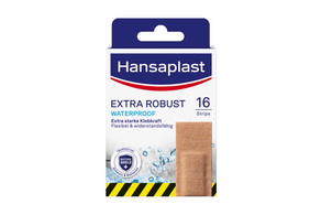 Hansaplast Extra Robust Waterproof Strips, 16 Stück, A-Nr.: 3938899 - 01
