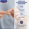 Sie sehen eine Packung Hansaplast Extra Robust Waterproof Strips, 16 Stück, Produktbild: 02 Hansaplast Extra Robust Waterproof Strips, 16 Stück, A-Nr.: 3938899 - 02