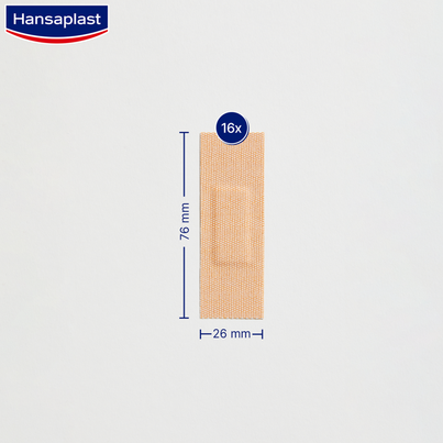 Sie sehen eine Packung Hansaplast Extra Robust Waterproof Strips, 16 Stück, Produktbild: 04 Hansaplast Extra Robust Waterproof Strips, 16 Stück, A-Nr.: 3938899 - 04