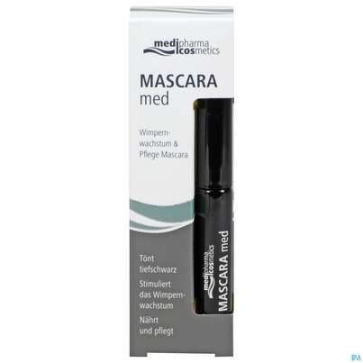 Sie sehen eine Packung MASCARA MED, 5 Milliliter, Produktbild: 01 MASCARA MED, 5 Milliliter, A-Nr.: 4600027 - 01