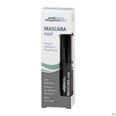 Sie sehen eine Packung MASCARA MED, 5 Milliliter, Produktbild: 04 MASCARA MED, 5 Milliliter, A-Nr.: 4600027 - 04