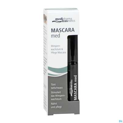 Sie sehen eine Packung MASCARA MED, 5 Milliliter, Produktbild: 05 MASCARA MED, 5 Milliliter, A-Nr.: 4600027 - 05