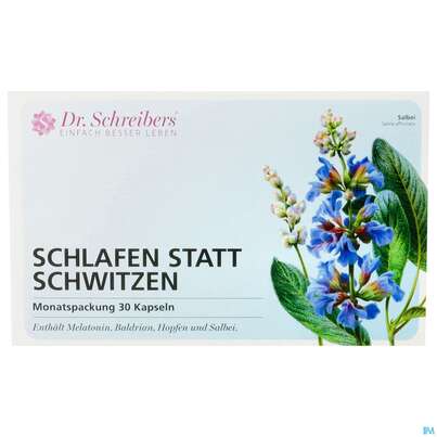 Sie sehen eine Packung DR.SCHREIBERS SCHLAF ST SCHW, 30 Stück, Produktbild: 01 DR.SCHREIBERS SCHLAF ST SCHW, 30 Stück, A-Nr.: 4575878 - 01