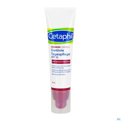 Sie sehen eine Packung Cetaphil Pro RednessControl getönte Tagespflege SPF 30, 50 Milliliter, Produktbild: 05 Cetaphil Pro RednessControl getönte Tagespflege SPF 30, 50 Milliliter, A-Nr.: 4731539 - 05