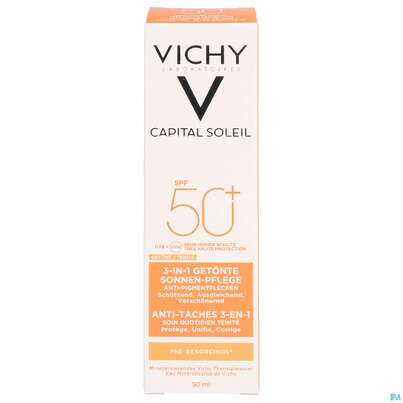 Vichy idéal soleil Anti-Pigmentflecken LSF50+ , 50 Milliliter, A-Nr.: 4604746 - 01
