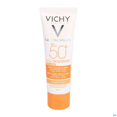 Vichy idéal soleil Anti-Pigmentflecken LSF50+ , 50 Milliliter, A-Nr.: 4604746 - 07