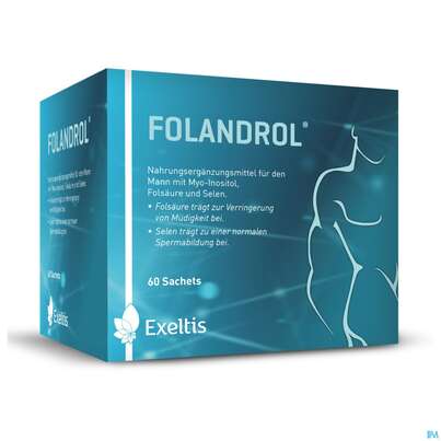 Sie sehen eine Packung FOLANDROL INOSITOL+FOLSRE, 60 Stück, Produktbild: 01 FOLANDROL INOSITOL+FOLSRE, 60 Stück, A-Nr.: 4621816 - 01