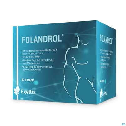Sie sehen eine Packung FOLANDROL INOSITOL+FOLSRE, 60 Stück, Produktbild: 02 FOLANDROL INOSITOL+FOLSRE, 60 Stück, A-Nr.: 4621816 - 02