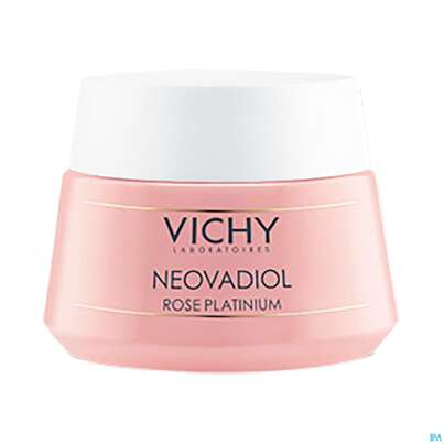 Sie sehen eine Packung Vichy Neovadiol Rose Platinum Tagespflege, 50 Milliliter, Produktbild: 05 Vichy Neovadiol Rose Platinum Tagespflege, 50 Milliliter, A-Nr.: 4732214 - 05