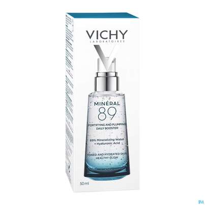Sie sehen eine Packung Vichy Minéral 89 Hyaluron-Boost mit Sofort-Effekt, 50 Milliliter, Produktbild: 03 Vichy Minéral 89 Hyaluron-Boost mit Sofort-Effekt, 50 Milliliter, A-Nr.: 4613739 - 03