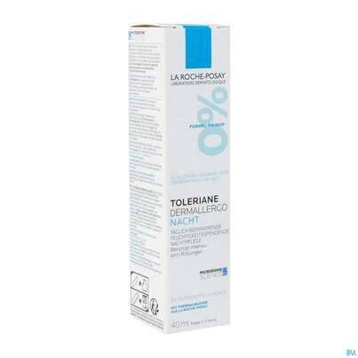 Sie sehen eine Packung La Roche-Posay Toleriane Dermallergo Nachtpflege, 40 Milliliter, Produktbild: 02 La Roche-Posay Toleriane Dermallergo Nachtpflege, 40 Milliliter, A-Nr.: 5615172 - 02