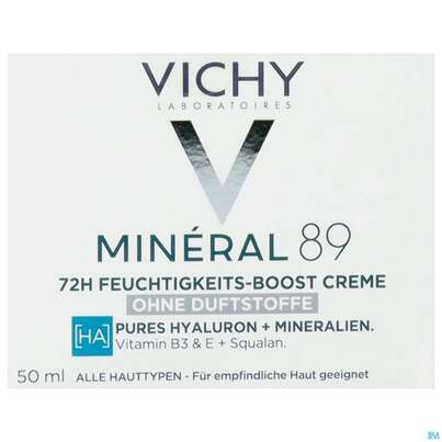 Sie sehen eine Packung VICHY MINERAL 89 CR O.DUFTST, 50 Milliliter, Produktbild: 01 VICHY MINERAL 89 CR O.DUFTST, 50 Milliliter, A-Nr.: 5667878 - 01