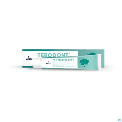 Sie sehen eine Packung TEBODONT GEL, 18 Milliliter, Produktbild: 02 TEBODONT GEL, 18 Milliliter, A-Nr.: 3090067 - 02