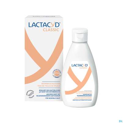 Sie sehen eine Packung Lactacyd Femina Emulsion, 200 Milliliter, Produktbild: 01 Lactacyd Femina Emulsion, 200 Milliliter, A-Nr.: 2710119 - 01