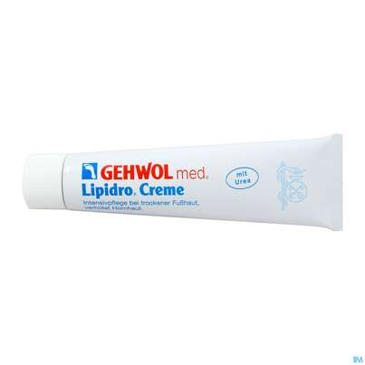 Sie sehen eine Packung GEHWOL MED LIPIDRO CR 3074, 125 Milliliter, Produktbild: 05 GEHWOL MED LIPIDRO CR 3074, 125 Milliliter, A-Nr.: 2711863 - 05