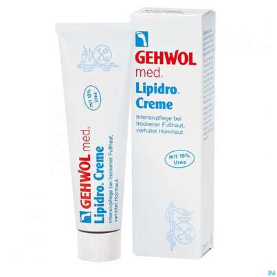 Sie sehen eine Packung GEHWOL MED LIPIDRO CR 3074, 125 Milliliter, Produktbild: 06 GEHWOL MED LIPIDRO CR 3074, 125 Milliliter, A-Nr.: 2711863 - 06