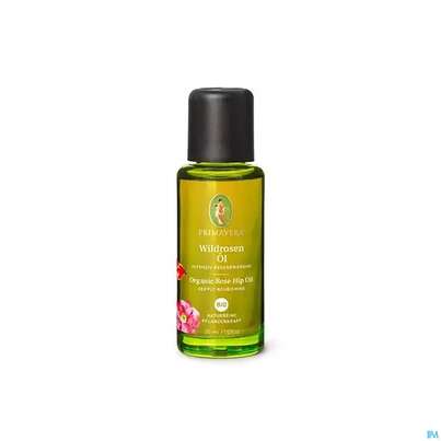 Sie sehen eine Packung Primavera Bio-pflegeoel Wildrose 30ml, Produktbild: 01 Primavera Bio-pflegeoel Wildrose 30ml, A-Nr.: 3161494 - 01