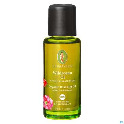 Sie sehen eine Packung Primavera Bio-pflegeoel Wildrose 30ml, Produktbild: 03 Primavera Bio-pflegeoel Wildrose 30ml, A-Nr.: 3161494 - 03
