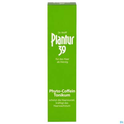 Sie sehen eine Packung Plantur 39 Coffein-Tonikum, 200 Milliliter, Produktbild: 01 Plantur 39 Coffein-Tonikum, 200 Milliliter, A-Nr.: 3275996 - 01