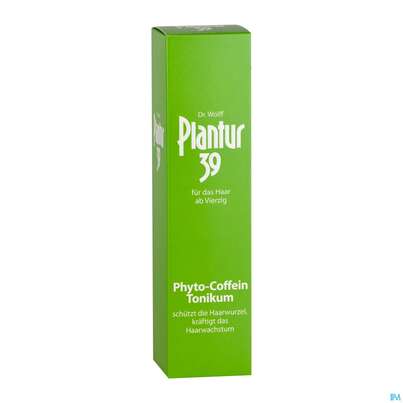 Sie sehen eine Packung Plantur 39 Coffein-Tonikum, 200 Milliliter, Produktbild: 03 Plantur 39 Coffein-Tonikum, 200 Milliliter, A-Nr.: 3275996 - 03