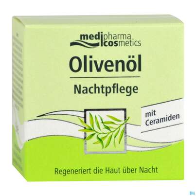 Sie sehen eine Packung Oliven Öl Nachtpflege , 50 Milliliter, Produktbild: 05 Oliven Öl Nachtpflege , 50 Milliliter, A-Nr.: 3204654 - 05