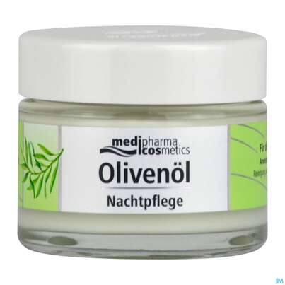 Sie sehen eine Packung Oliven Öl Nachtpflege , 50 Milliliter, Produktbild: 07 Oliven Öl Nachtpflege , 50 Milliliter, A-Nr.: 3204654 - 07