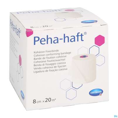Sie sehen eine Packung PEHA-HAFT FIXBD 20MX 8CM LF, 1 Stück, Produktbild: 05 PEHA-HAFT FIXBD 20MX 8CM LF, 1 Stück, A-Nr.: 3328304 - 05