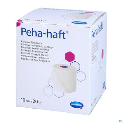 Sie sehen eine Packung PEHA-HAFT FIXBD 20MX 10CM LF, 1 Stück, Produktbild: 04 PEHA-HAFT FIXBD 20MX 10CM LF, 1 Stück, A-Nr.: 3328310 - 04